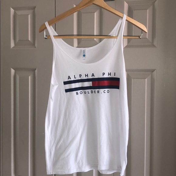 Alpha Phi Tommy Hilfiger The Social Life Tank Top - Picture 2 of 10